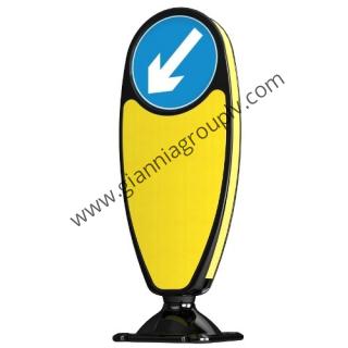 Reflectvie Traffic Bollard