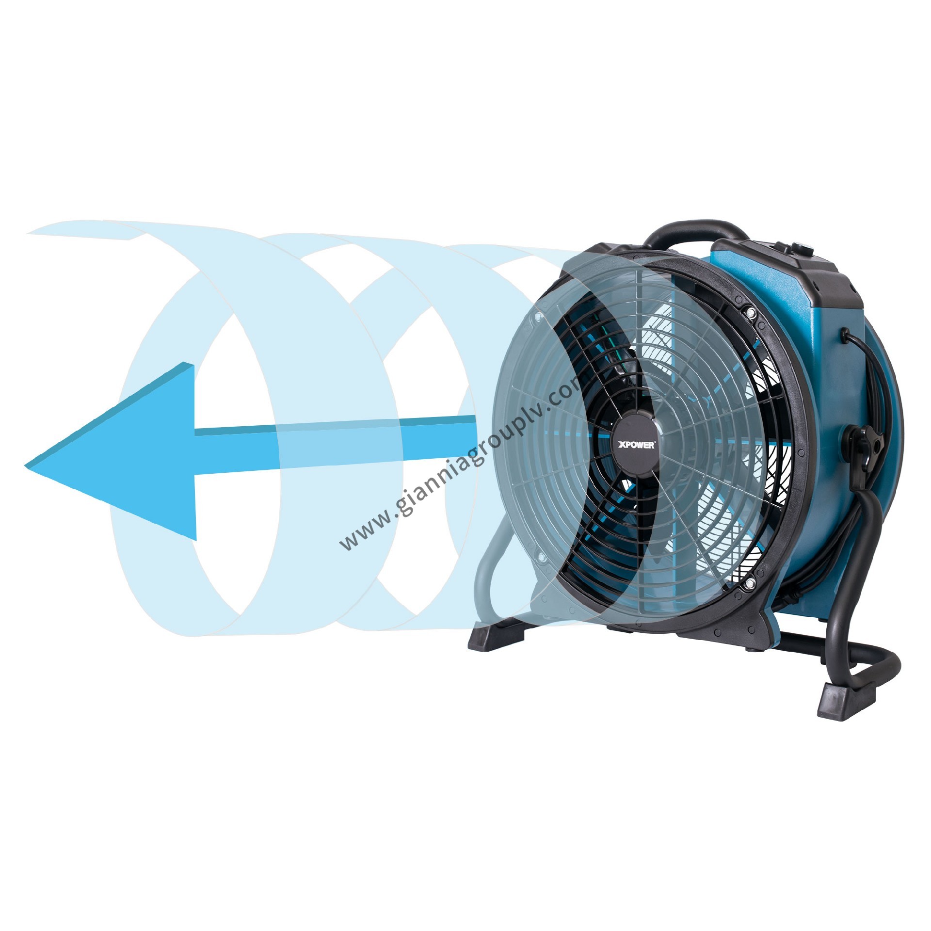 XPOWER密封電機軸流風機